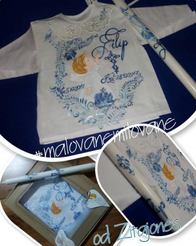 folklórna krstová sada €30