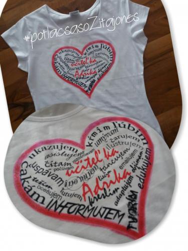 tričko učiteľka v MŠ, od €13