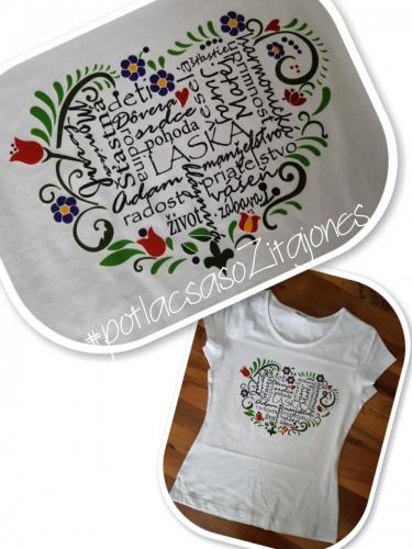 folk srdiečko láska  od€14