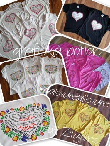 mix učiteľských tričiek od €13