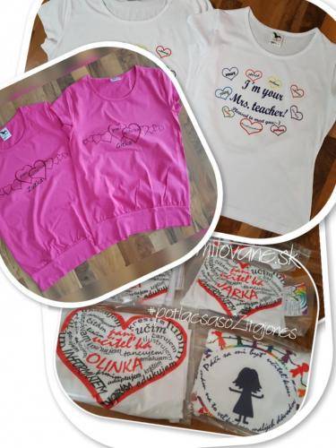 pani učiteľka srdiečková/druhá mama srdiečková €14